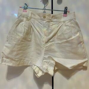 🤍Linen cotton shorts.